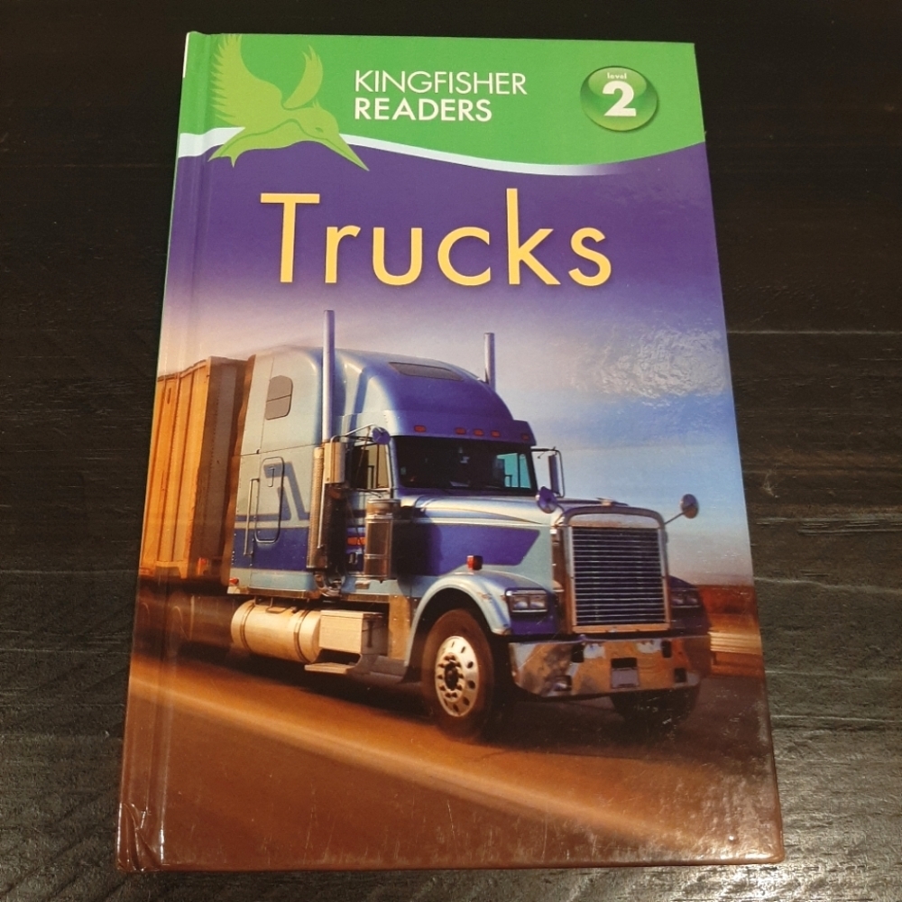 3/$20 Kingfisher Readers Level 2 Trucks Hardcover Childrens Book